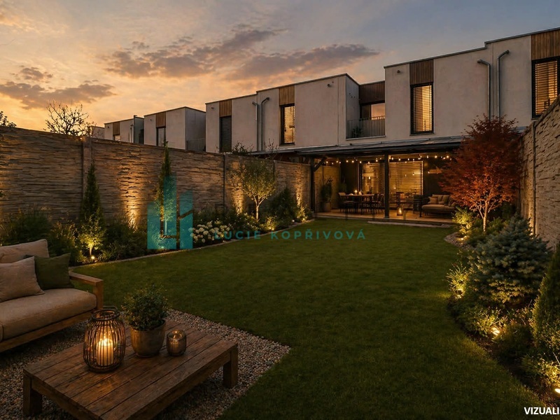 Prodej, RD 4+kk, Hodonín, moderní nízkoenergetický dům se zahradou